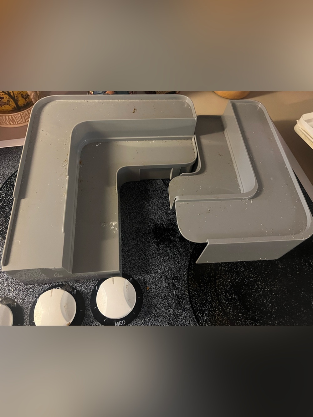 Light Gray Modular Storage Organizer - 2 Piece